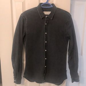 Topman Skinny-Fit Button Down Shirt